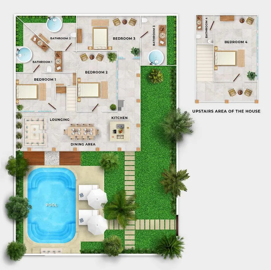 Villa Chandika - 4 Bdr Villa With Private Pool, Walk To The Beach Seminyak